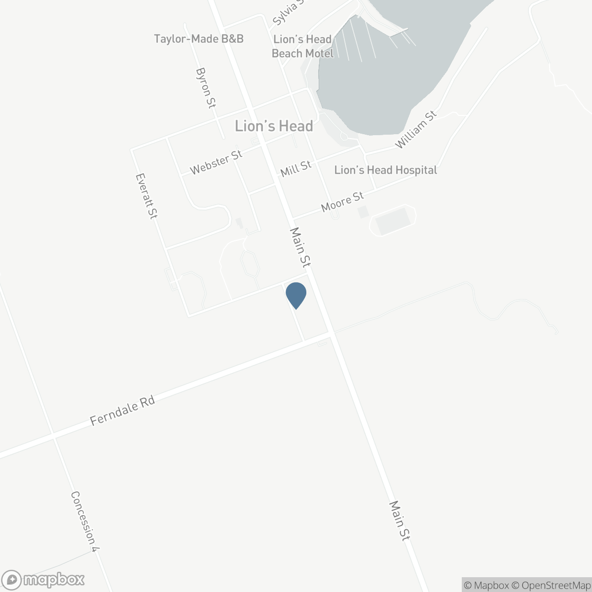 15 TACKABURY STREET, Lion's Head, Ontario N0H 1W0